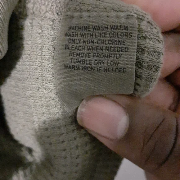 Polo Ralph Lauren Mens XL Olive  Sportsman Knit Lined Pullover Sweater Crew Neck - Picture 8 of 10